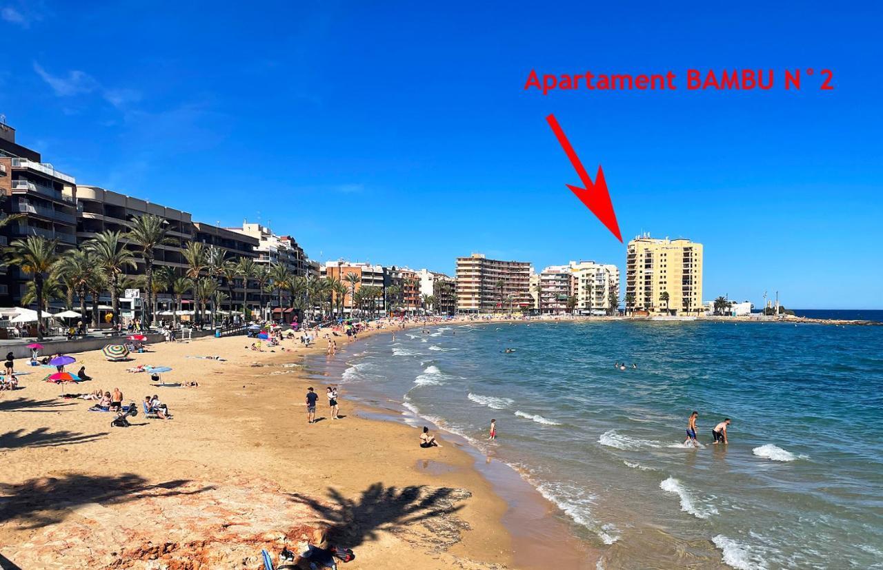 Apartament Bambu N°2 Przy Plazy Piekny Widok Torrevieja Eksteriør bilde